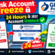 Bank Account Freeze GRM Portal 24 hours ke andor acount unblock